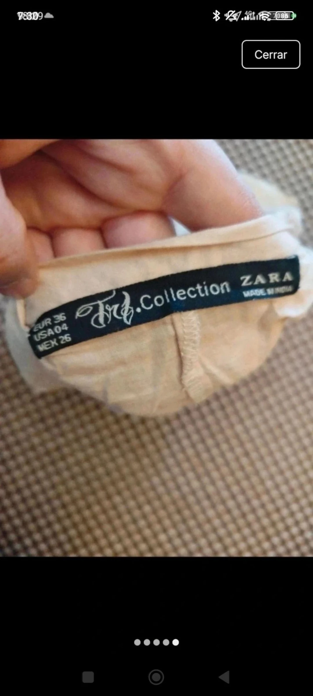 Falda de encaje Zara t.36. Zara Trafaluc – photo 4
